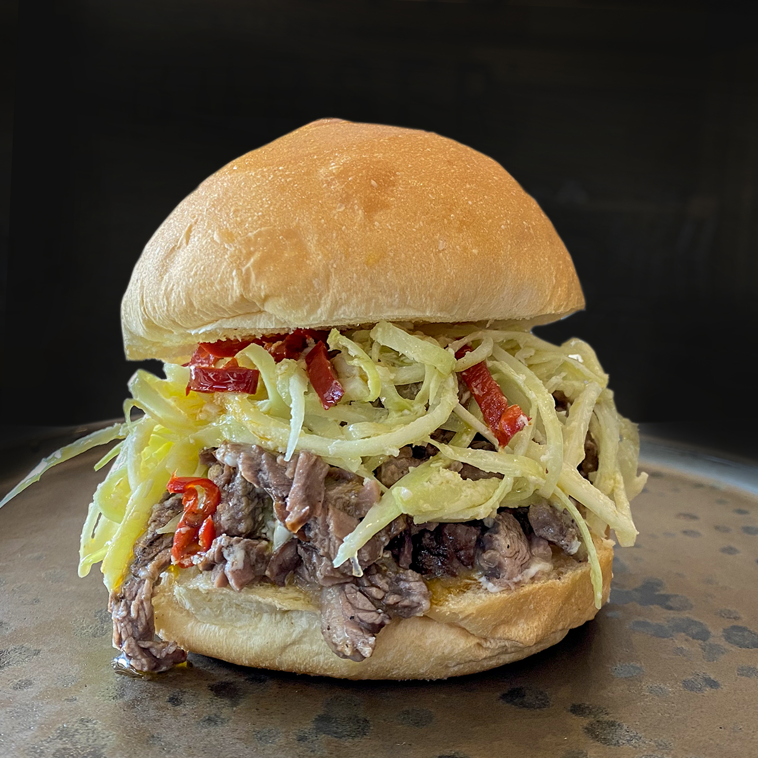 Asado burger