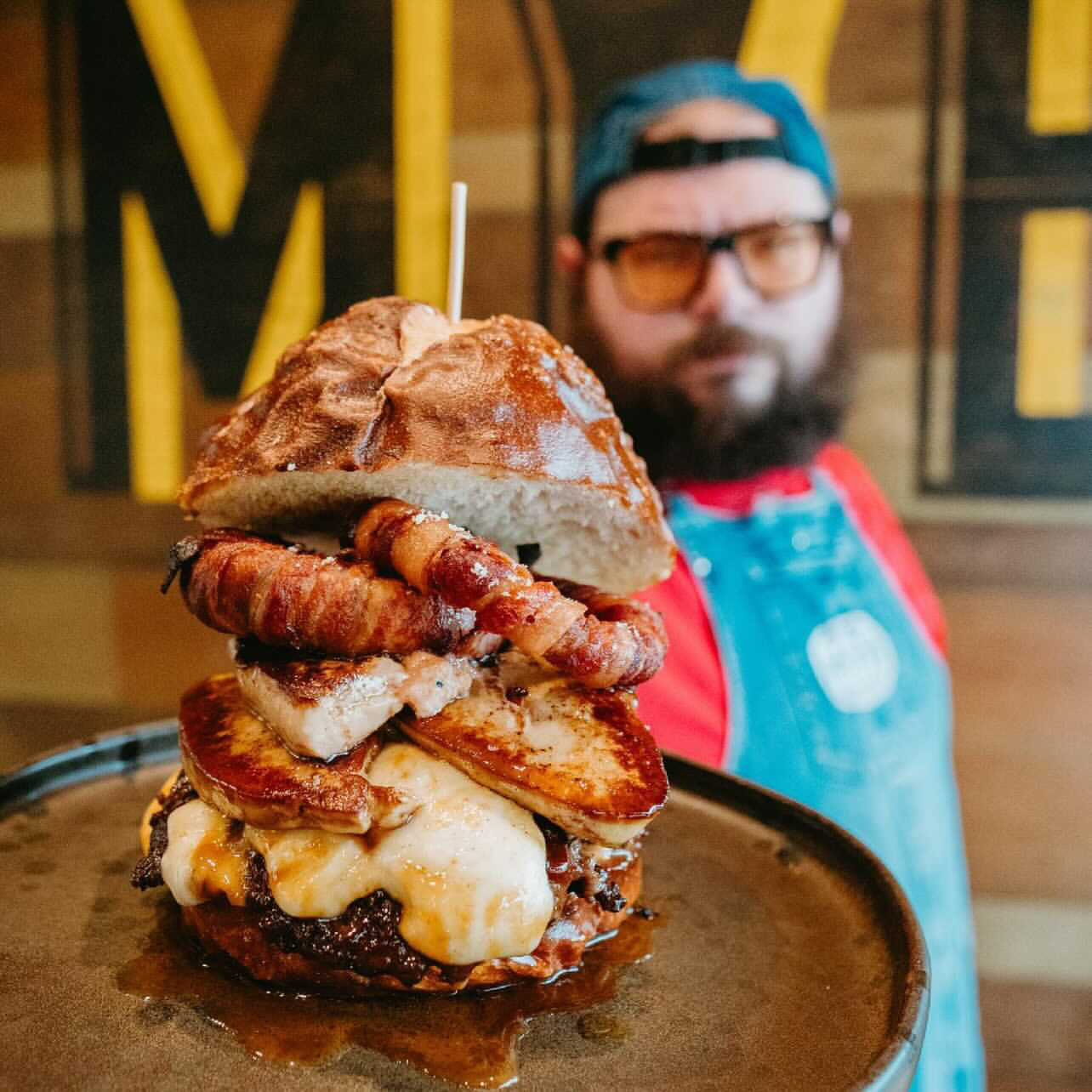 What the foie gras burger