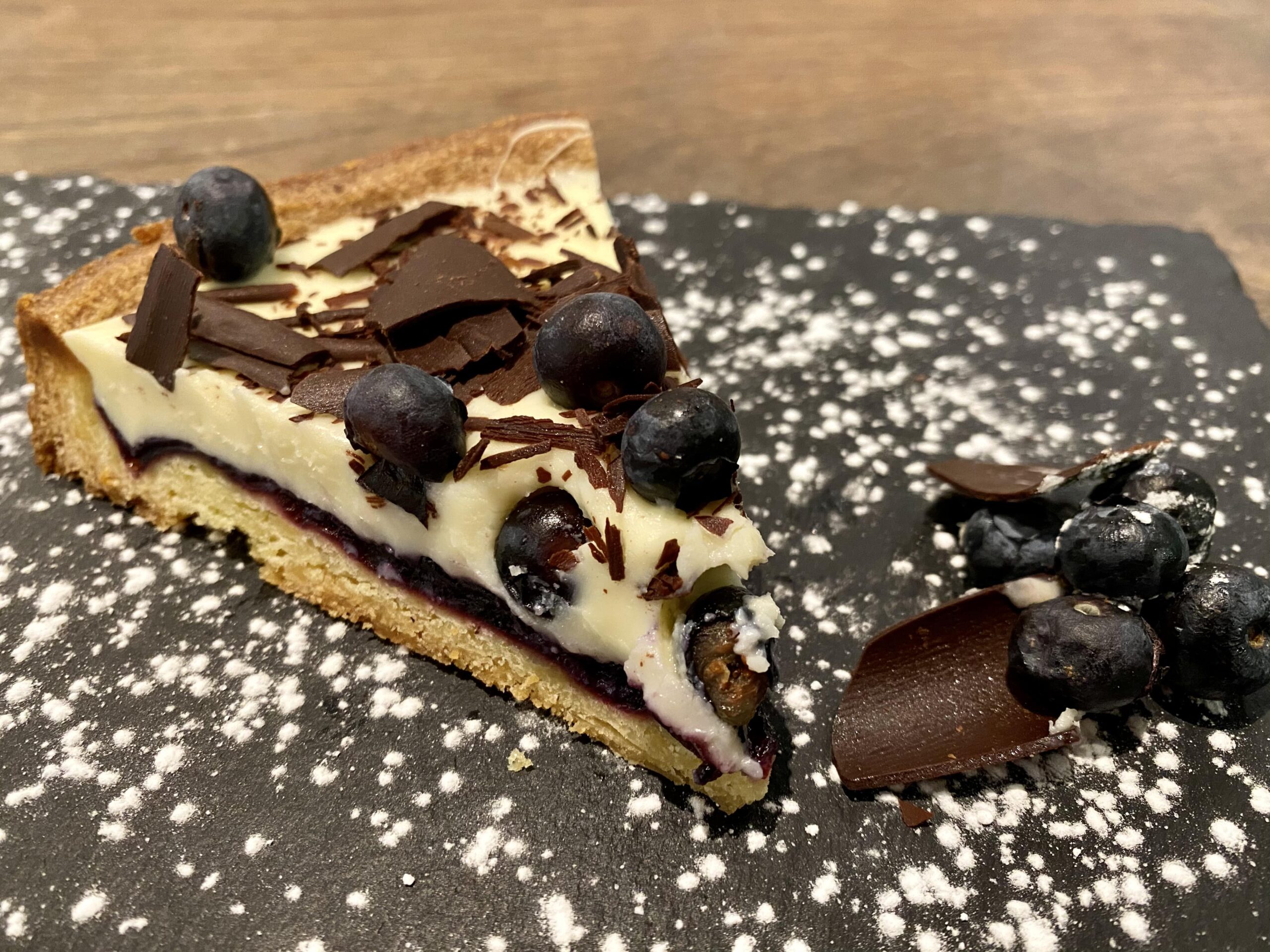 Mirtilli e cioccolato bianco