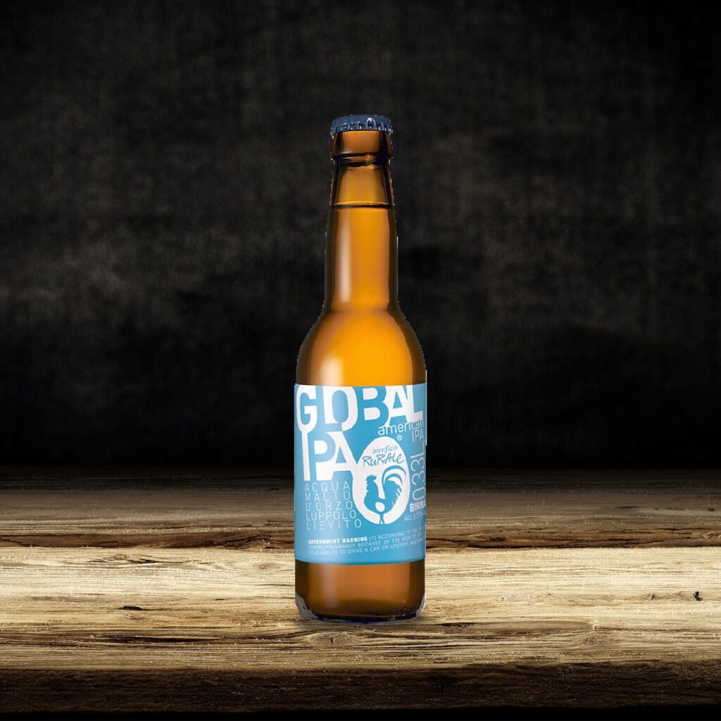 Stile: american ipa
Colore: chiara
Grado Alcolico: 6,5% 
Formato: 33cl.