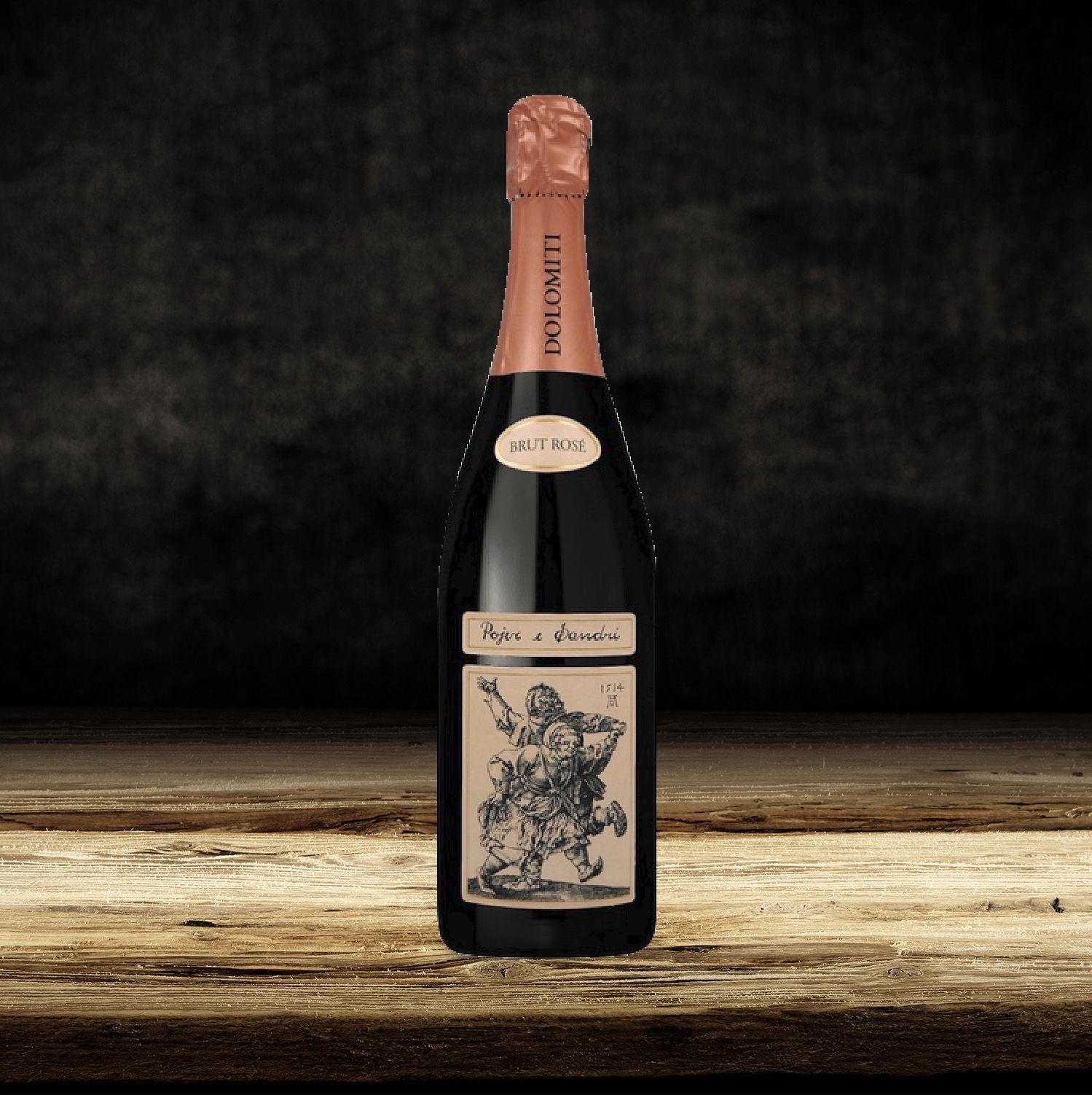 Brut rosé metodo classico vsq - pojer e sandri