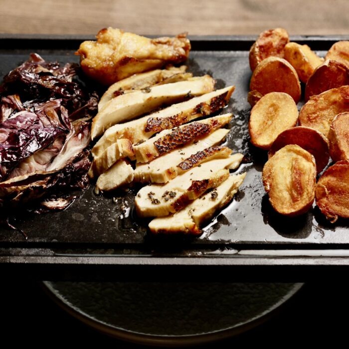 TAGLIATA DI SUPREMA DI POLLO