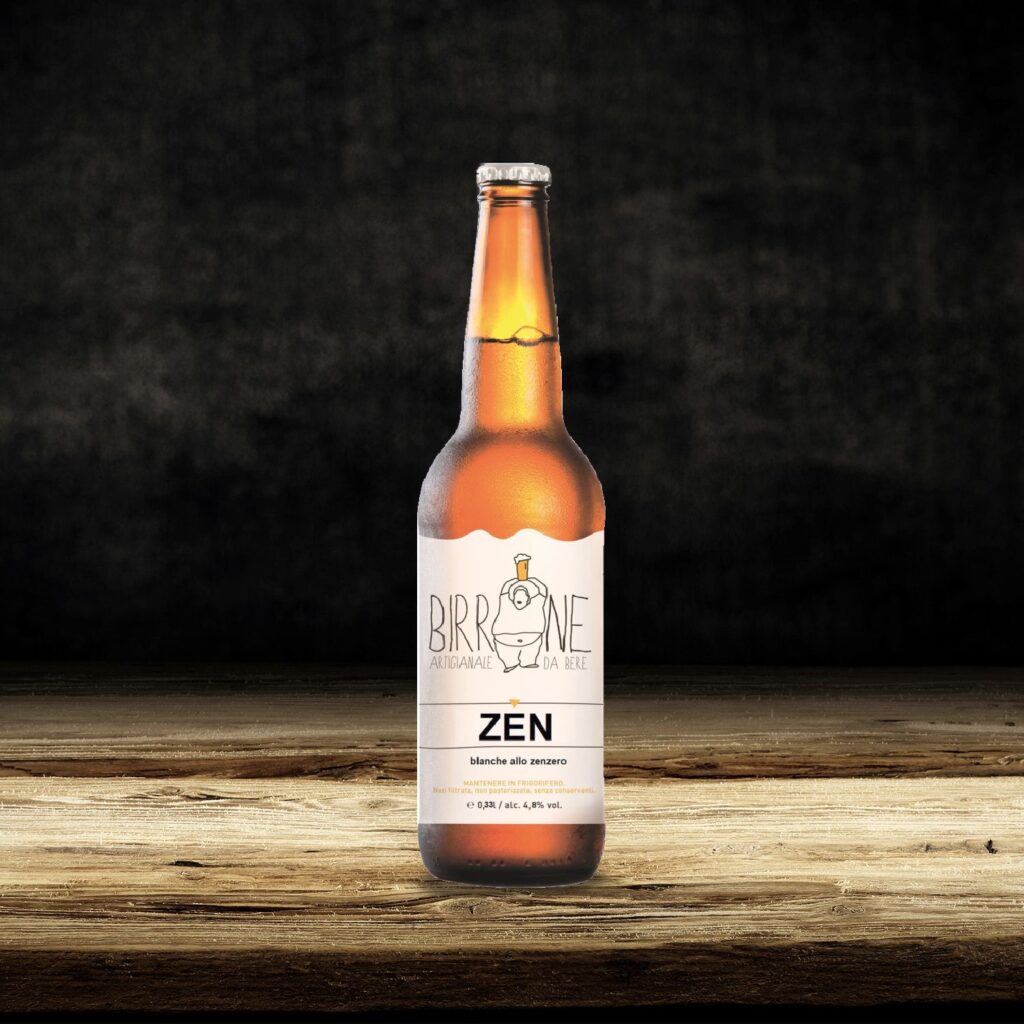 Stile: blanche allo zenzero
Colore: chiara
Grado Alcolico: 4,8%
Formato: 33 cl.