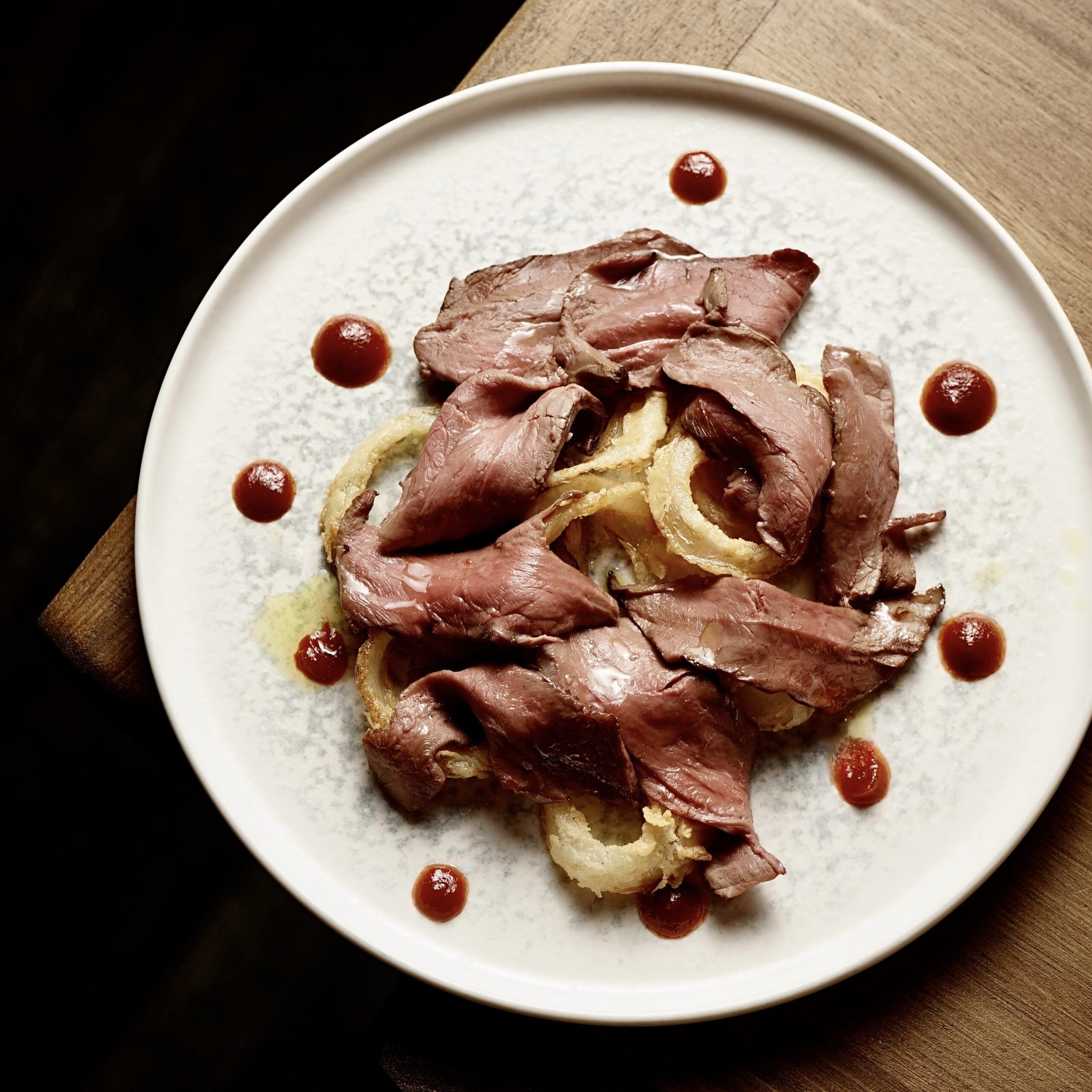 Carpaccio di cuore di manzo