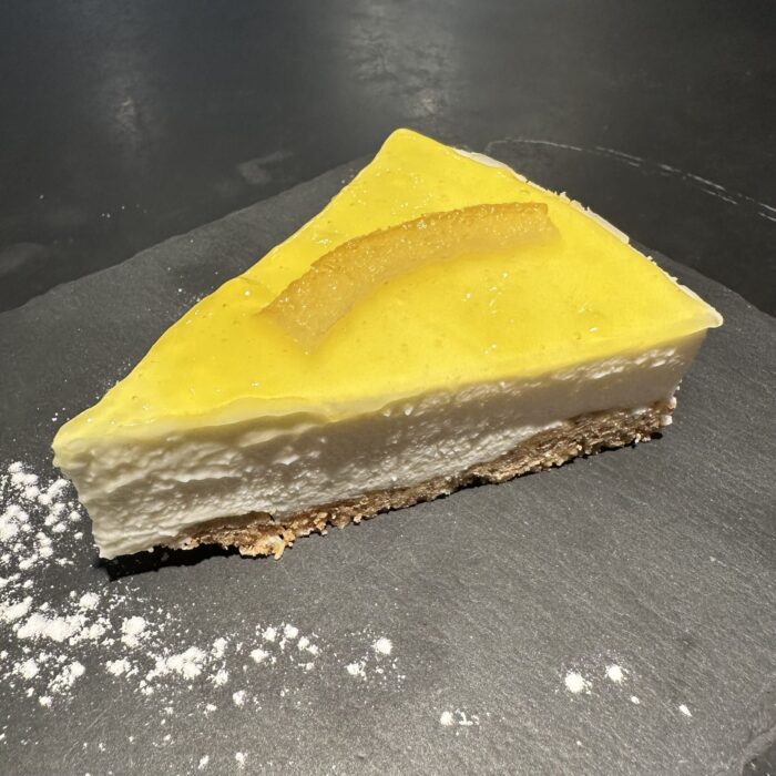 Cheesecake fredda al limone