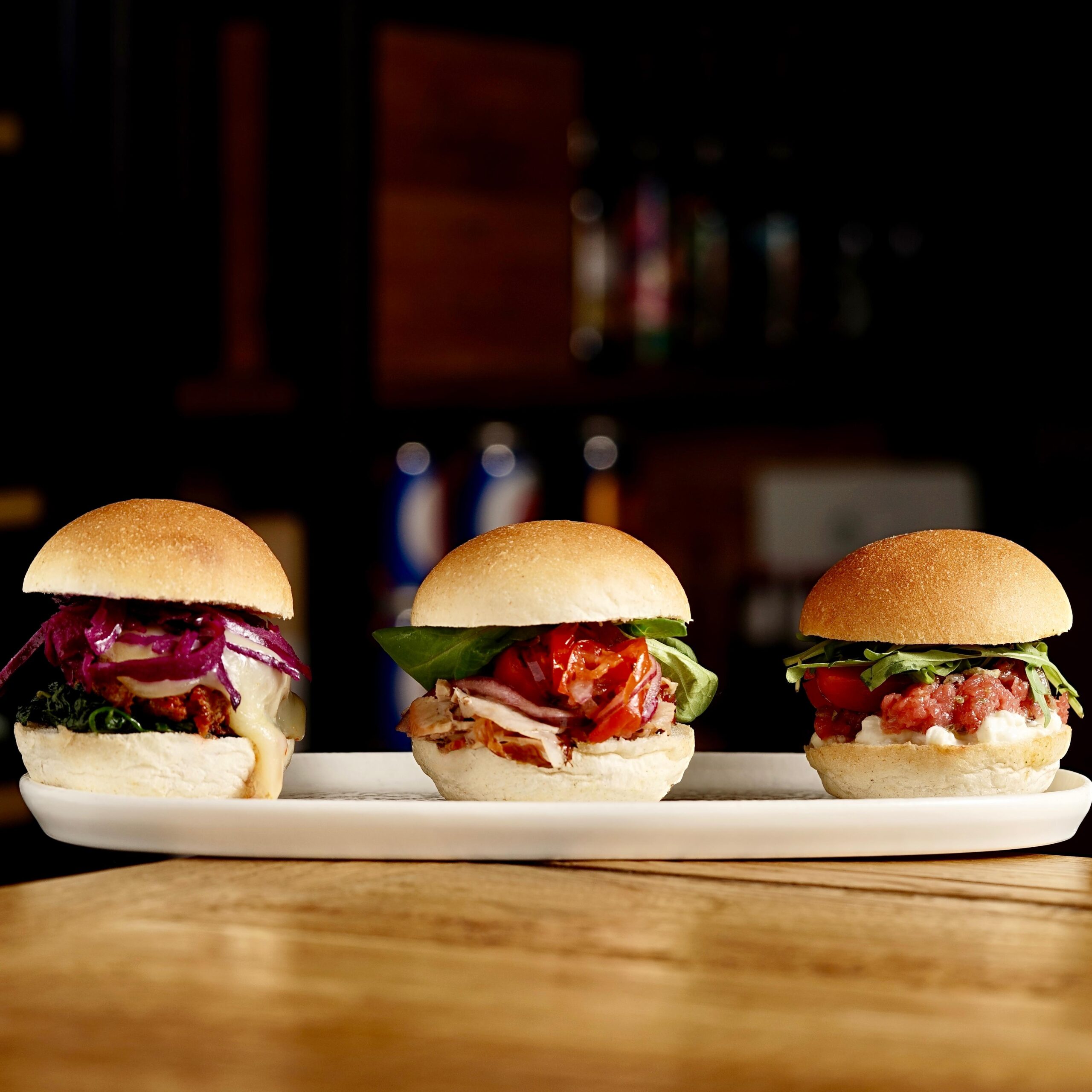 Tris mini burger maggio