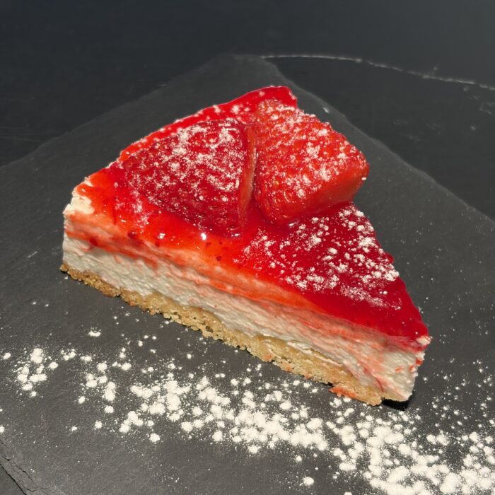 Cheesecake fredda alle fragole