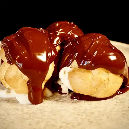 mystic burger mystic taste profiterole